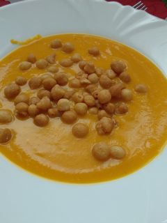 Sütőtök krémleves recept fotója