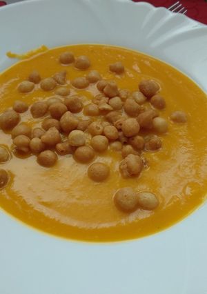 Sütőtök krémleves recept fotója
