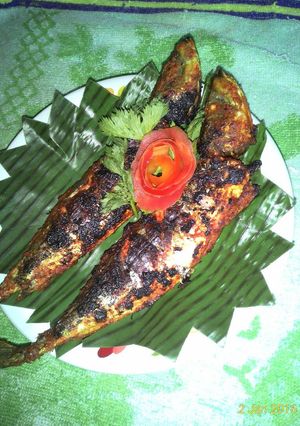 Foto resep ikan panggang kamek bana
