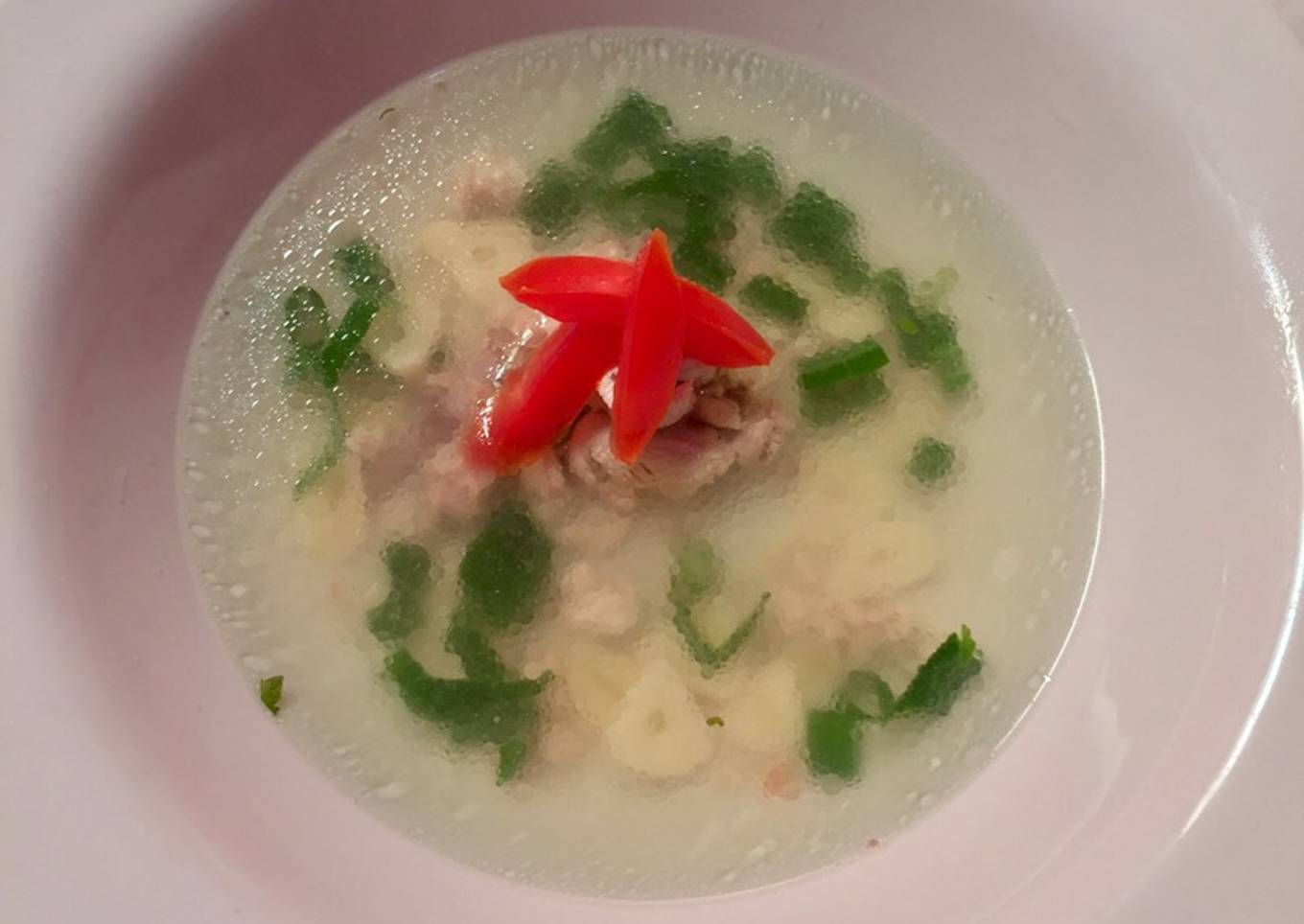 Sop ayam sederhana