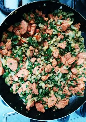 Una foto de Acelgas con chorizo