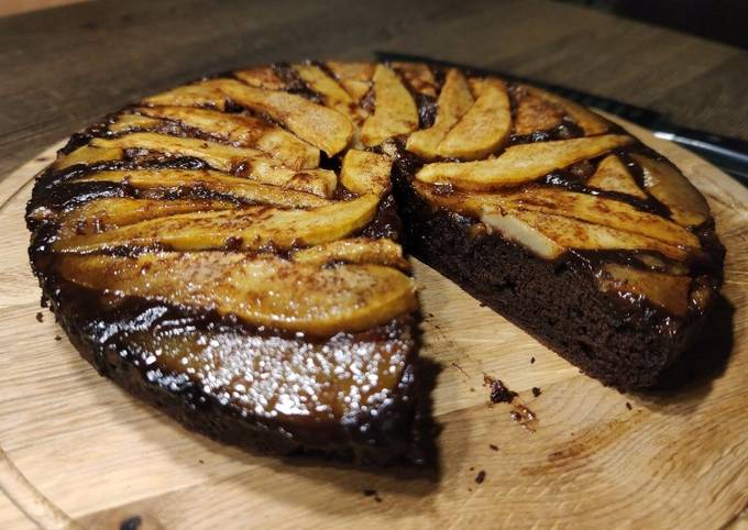 Recipe of Super Quick Homemade Pear upside down cake