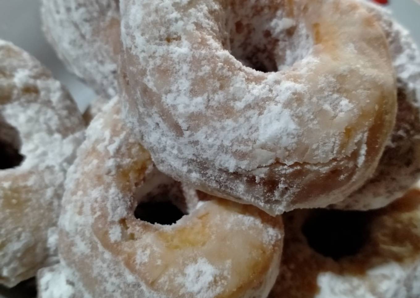 Donat simple dan lembut tanpa tenaga