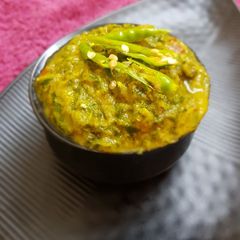 Avocado Spinach curry A picture of Avocado Spinach curry.