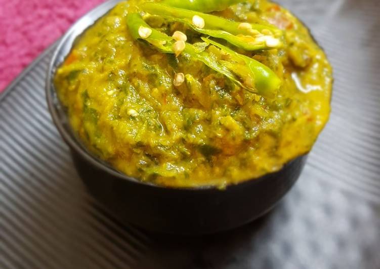 Avocado Spinach curry