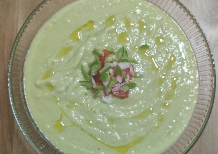 Gazpacho de aguacate