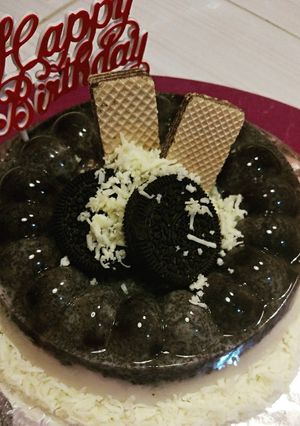 Foto resep Puding Oreo