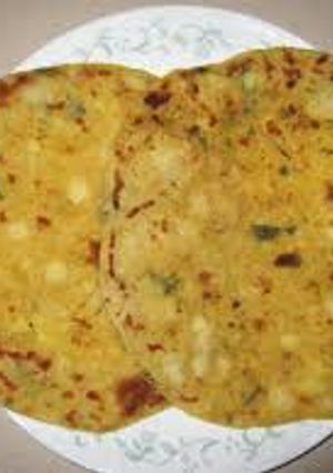 A picture of Alu paratha.