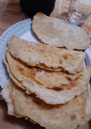 Una foto de Quesadilla de jamón y queso