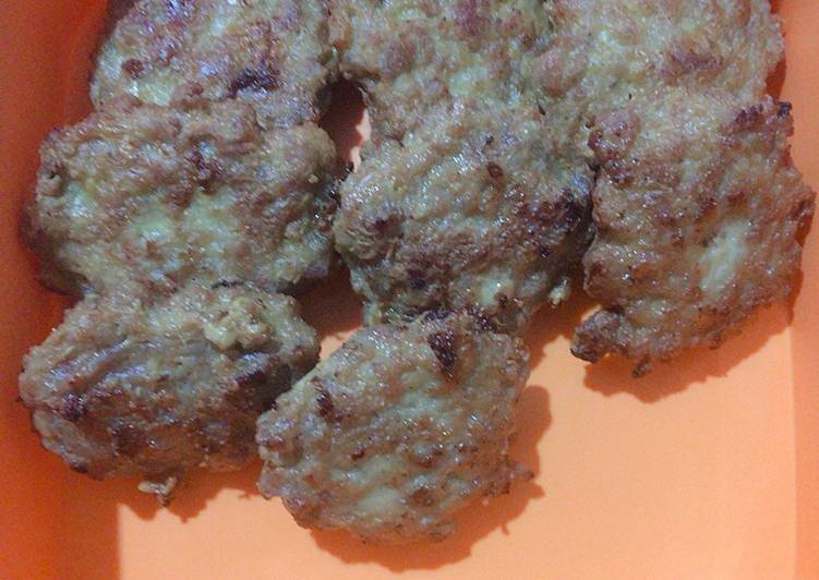 หมูสับปั้นก้อนทอด