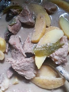 Foto resep Daging masak putih