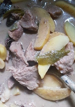 Foto resep Daging masak putih