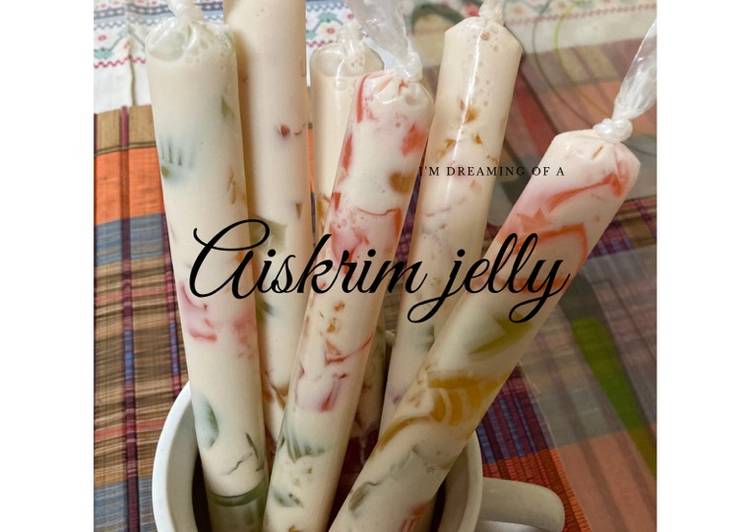 Langkah Langkah Buat Aiskrim jelly yang Lezat