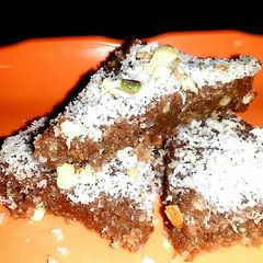 A picture of Punjabi Dodha Burfi.