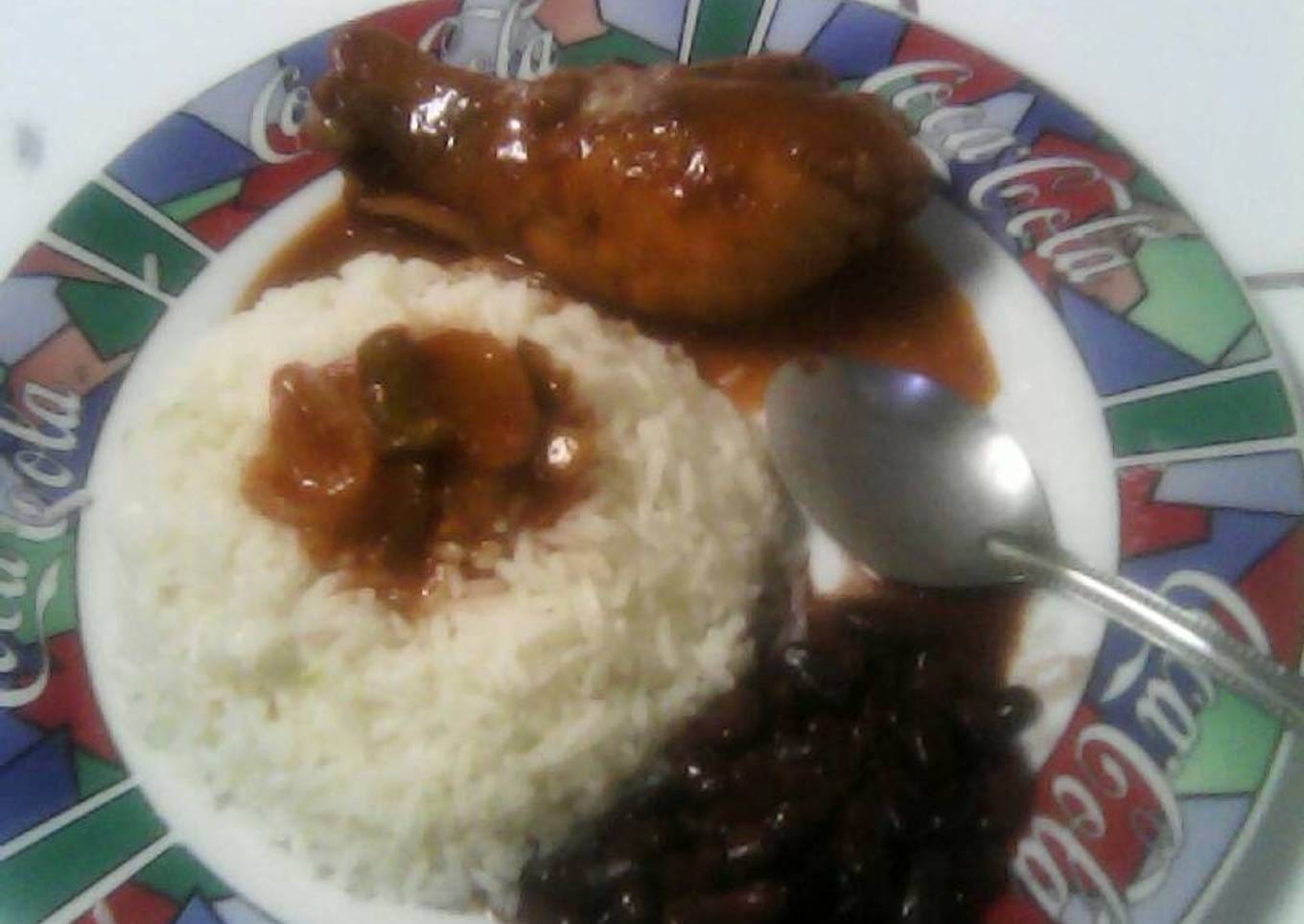 Pollo en salsa picante