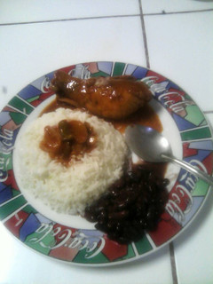 Una foto de Pollo en salsa picante