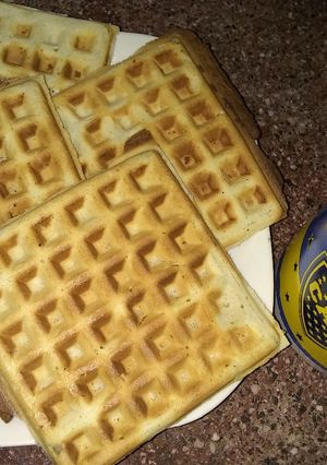 Una foto de Waffles