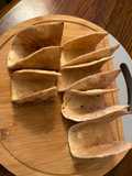 Cinnamon dessert taco shells