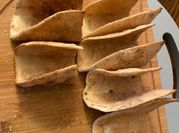 A picture of tortilla dessert