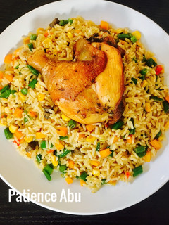 A picture of Coconut Fried Rice.
