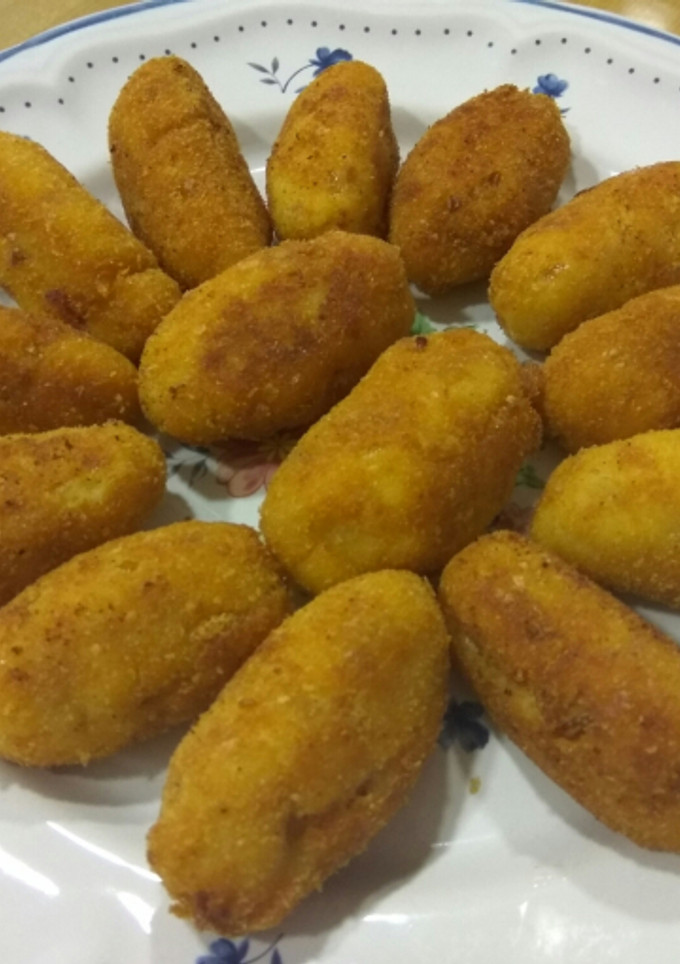 Una foto de Croquetas de Jamón Ibérico Estilo Chicote