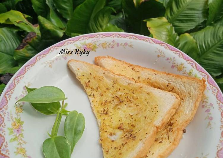 Resep Garlic Bread Teflon, Menggugah Selera