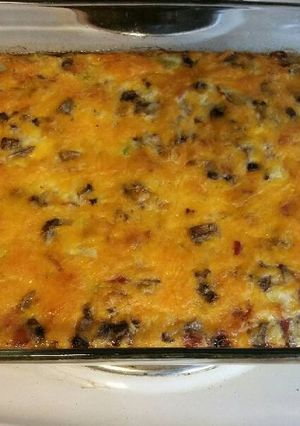 A picture of Breakfast Egg Casserole.