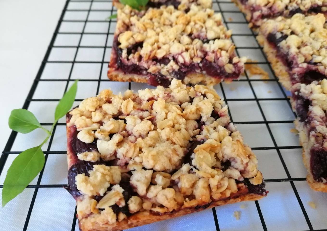 Cuadritos de pay de cereza 🍒🥧