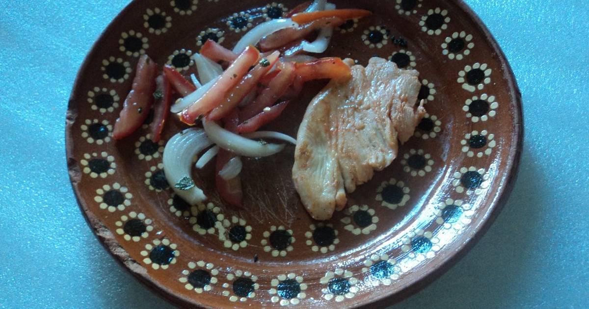 Pierna empulcada con miel de maguey o agave de las correa