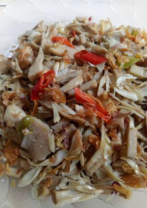Foto resep Tumis nangka muda dan bakso