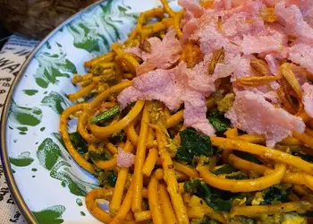 Masakan Unik Mi Gomak Goreng khas Toba Samosir Ala Warteg