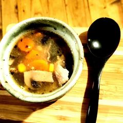 A picture of Hodge-Podge "Clean Out the Fridge" Chicken Soup.