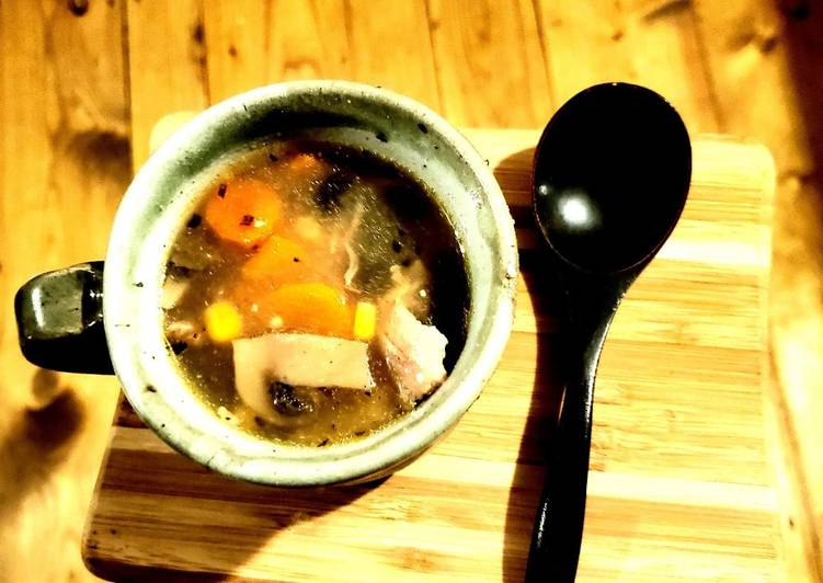 Hodge-Podge "Clean Out the Fridge" Chicken Soup
