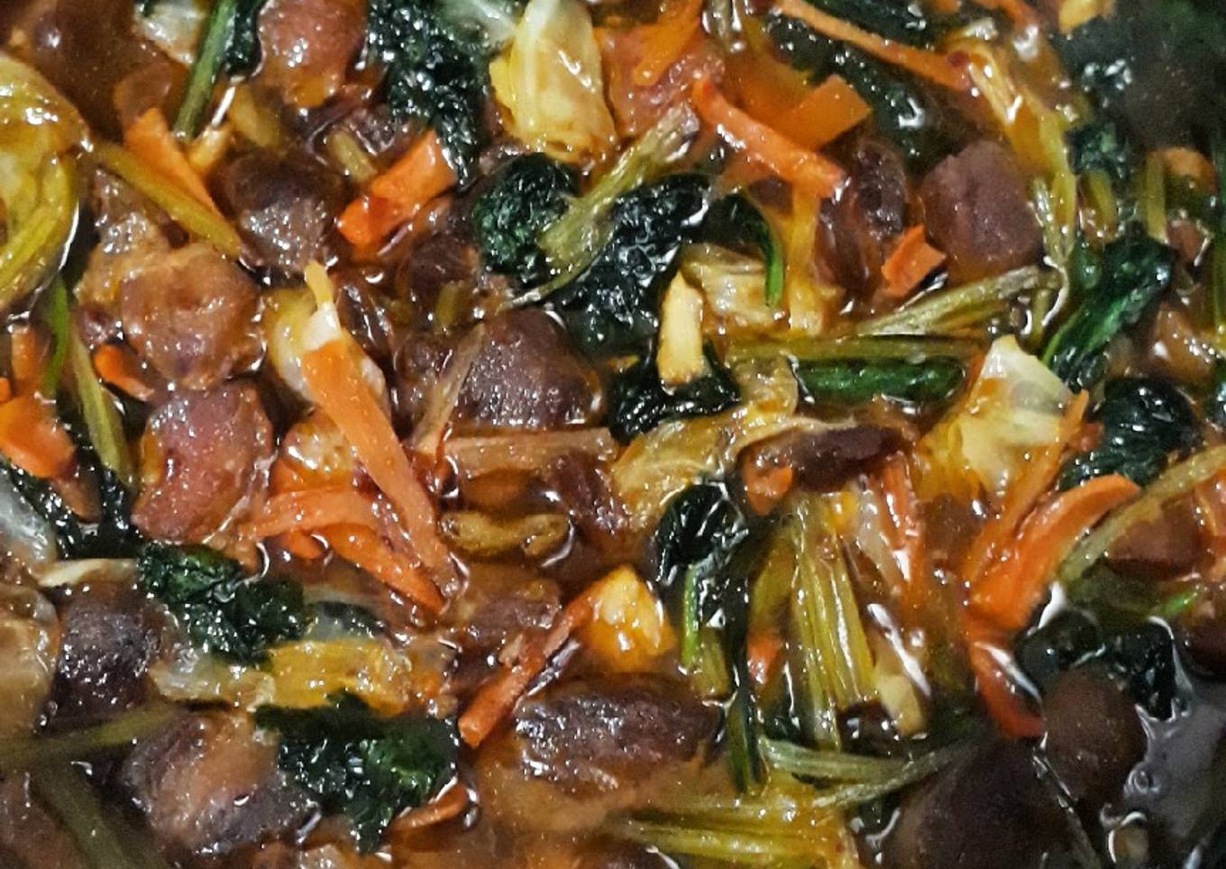 Babi Goreng Sayur #nonhalal