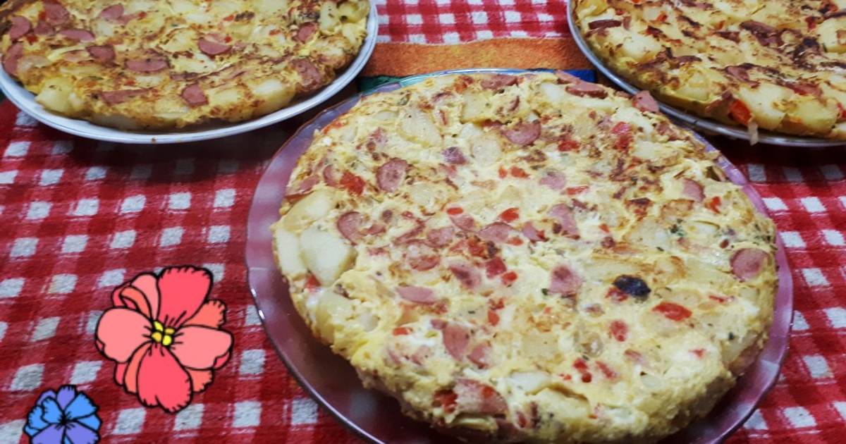 Tortilla de papas 😍 Receta de Las recetas de Miclem Cookpad