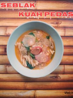 Foto resep Seblak Kuah Pedas