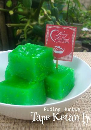 Foto resep Puding Hunkwe Tape Ketan Ijo