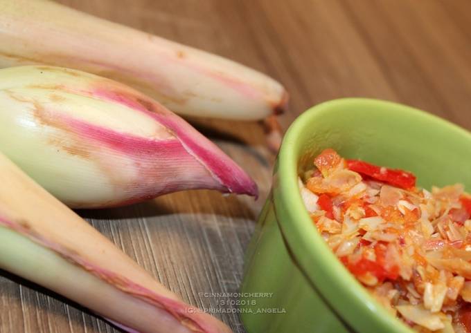 Sambal Kecombrang (Torch Ginger Sambal)