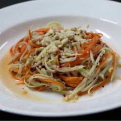 Raw Papaya Salad A picture of Raw Papaya Salad.