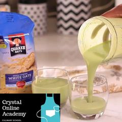 A picture of Green Quaker Oat Smoothie..