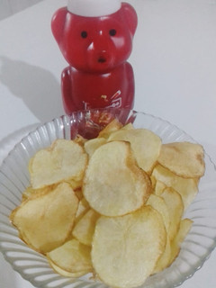 عکسی از دستور چیپس سرکه نمکی