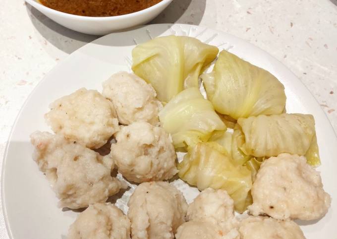 Resep Siomay Ayam Udang Lobak Oleh Mommyhaikal Cookpad