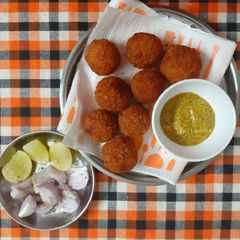 Vegetable Croquettes/Cutlets A picture of Vegetable Croquettes/Cutlets.