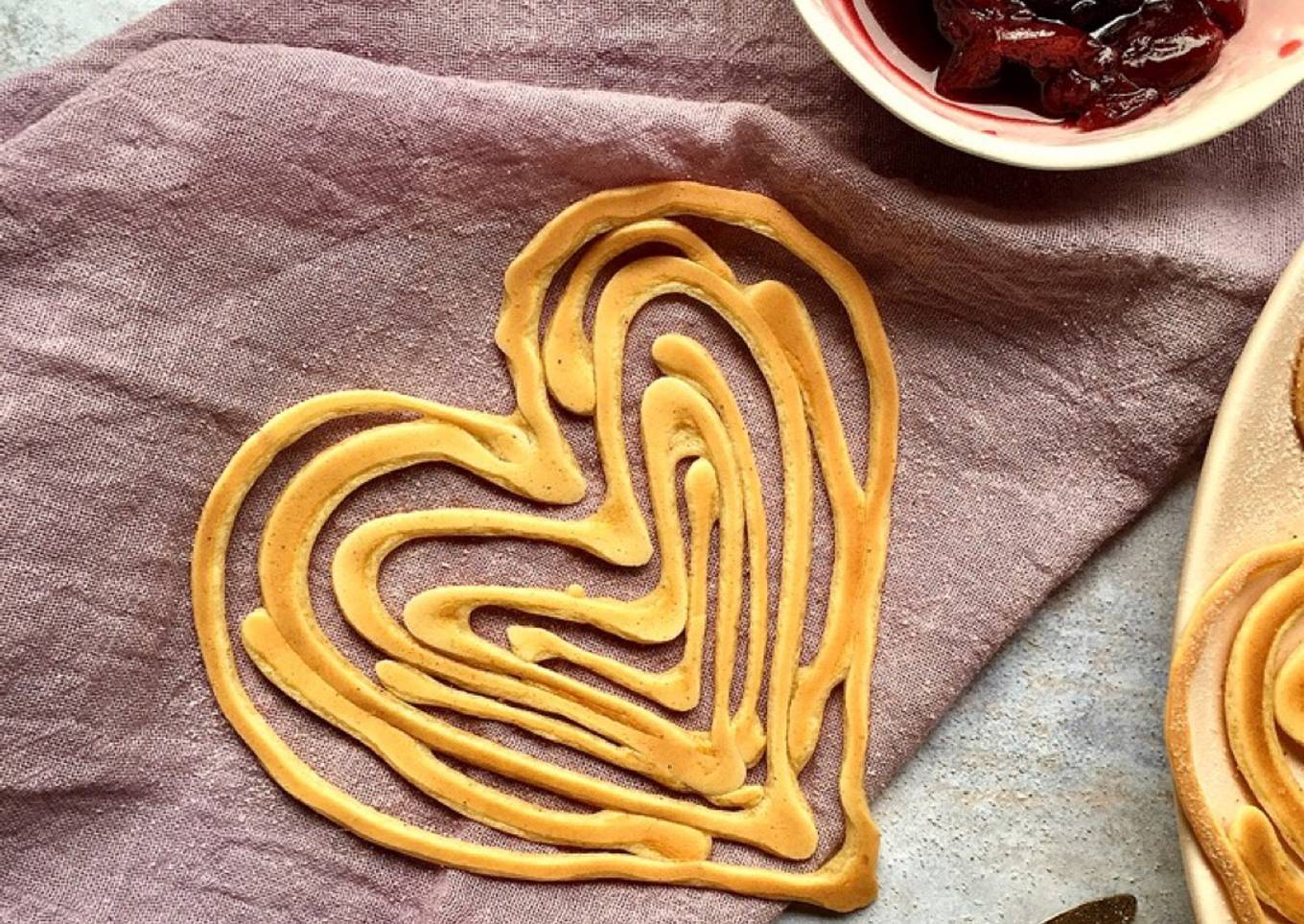 Lace pancakes
