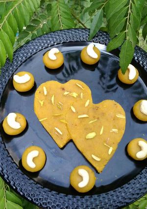 A picture of Chana Daal Halwa.