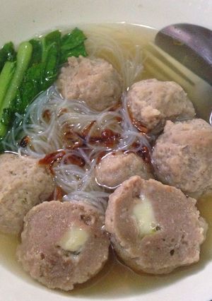 Foto resep Bakso isi keju