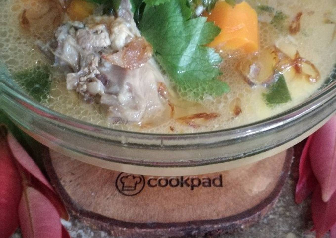 Sop Ayam Wortel dan Kentang