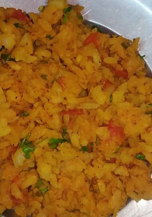 मसाला पोहा (masala poha recipe in Hindi) रेसिपी मुख्य फोटो