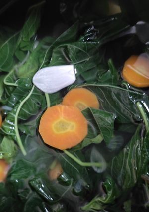 Foto resep Sayur bening bayam wortel