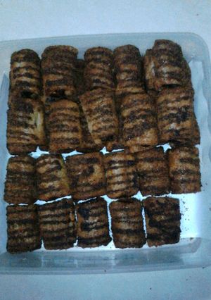 Foto resep Roti tawar goreng isi pisang
